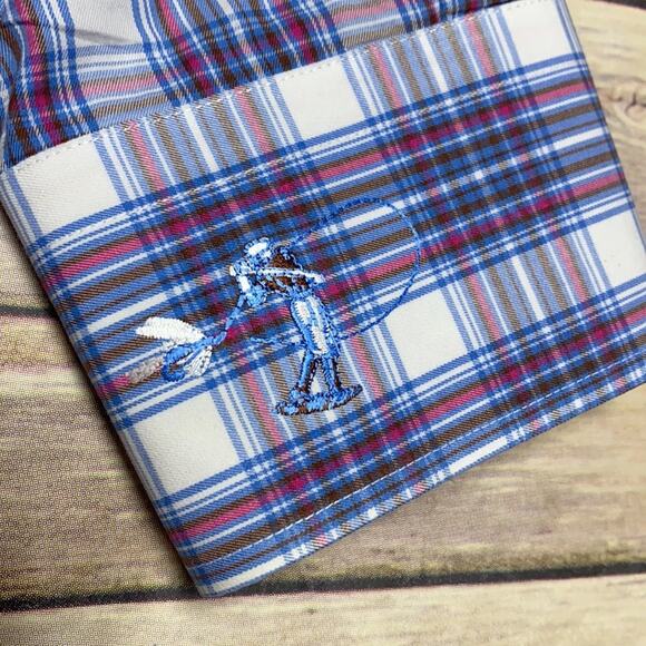 Peter Millar Long Sleeve Button Down Top L - Picture 2 of 7